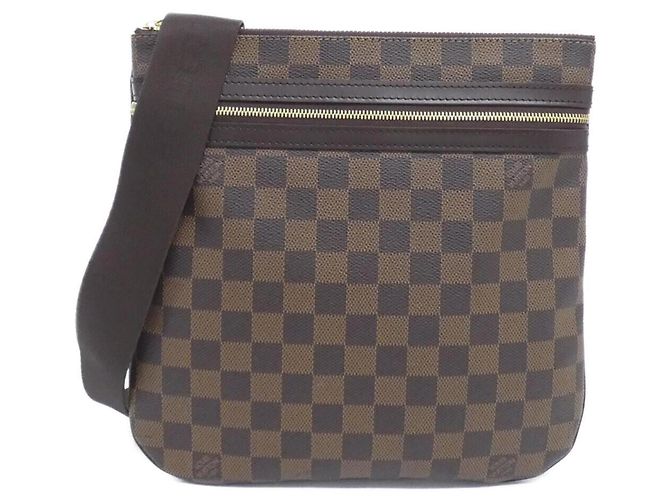 Louis Vuitton Damier Pochette Bosphore N51111 Borsa a Spalla Damier ebene