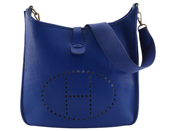 Hermès Borsa a Spalla Hermes Evelyne 1 GM Blu