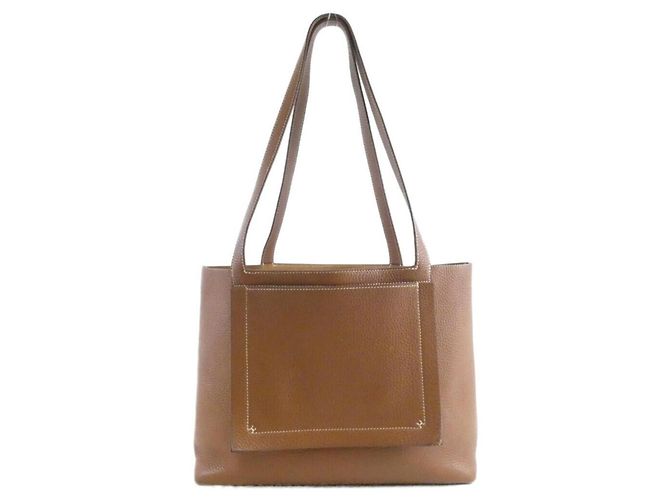 Hermès Borsa Hermes Cabasellier 31cm D'oro 