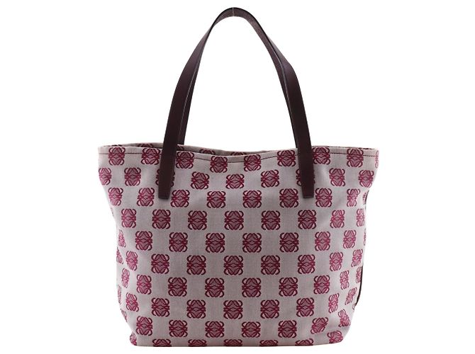 Bolsa Tote Loewe Anagram Vermelho