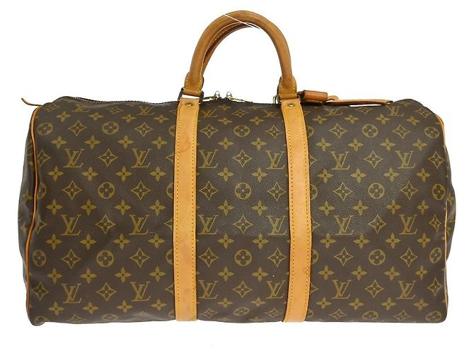 Louis Vuitton Keepall Monogram Canvas 50 Braun