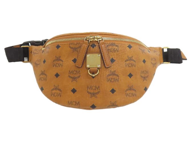 Borsa marsupio MCM Fursten marrone PVC