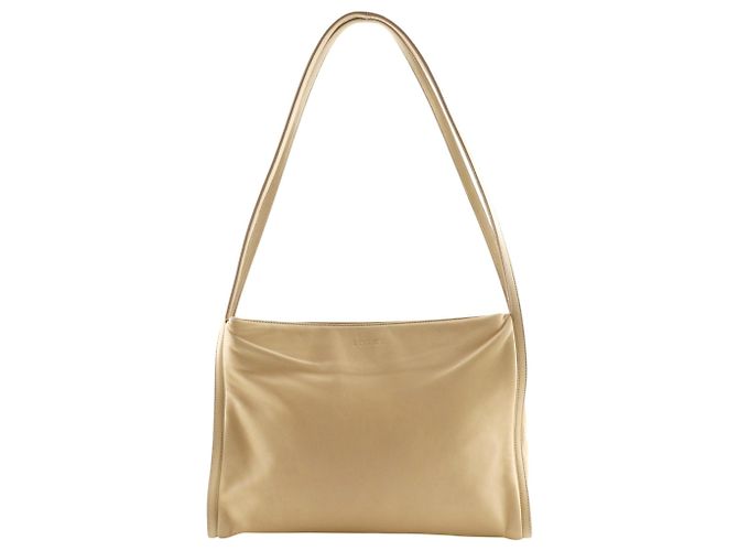 Borsa a tracolla in pelle di vitello beige Loewe