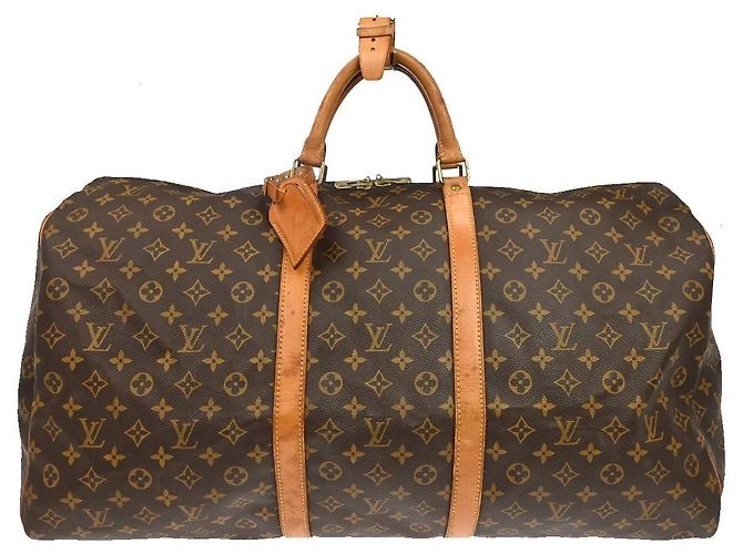 Louis Vuitton Keepall Monogram Canvas 60 Marron