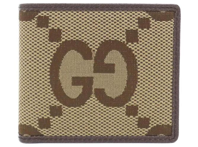Cartera Bi-Fold Gucci Castaño