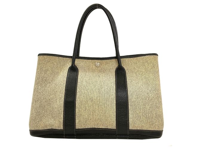 Hermès Bolsa Hermes Garden Party PM Marrom