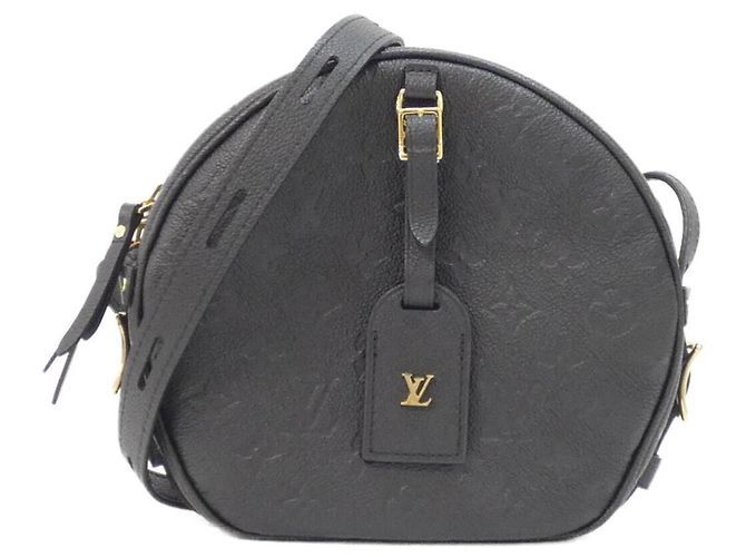 Borsa a tracolla Louis Vuitton Monogram Empreinte Nero Monogramma