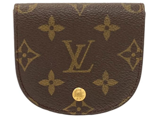Louis Vuitton Monogram Coin Purse Brown