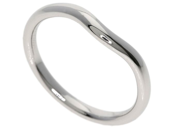 Tiffany & Co. geschwungener Ring aus Platin