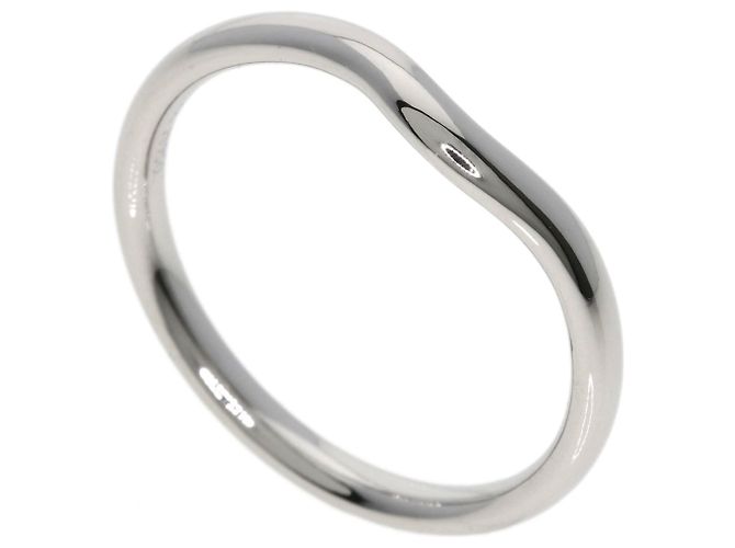 Tiffany & Co. Platin-Ring mit geschwungener Form