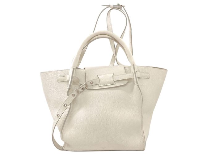 Céline Borsa 2-Way Celine Big Bag Bianco 