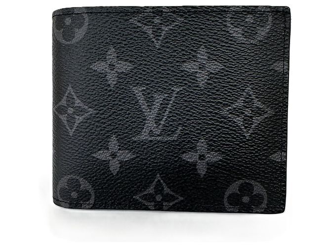 Louis Vuitton Monogram Eclipse Wallet Black