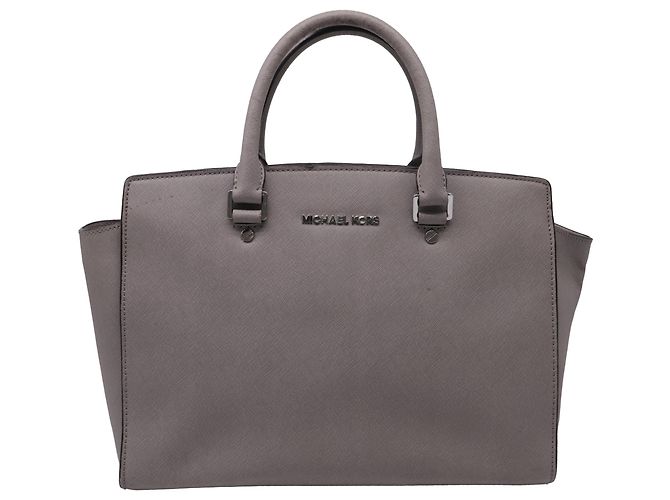 Sac à main Selma de Michael Michael Kors en cuir gris