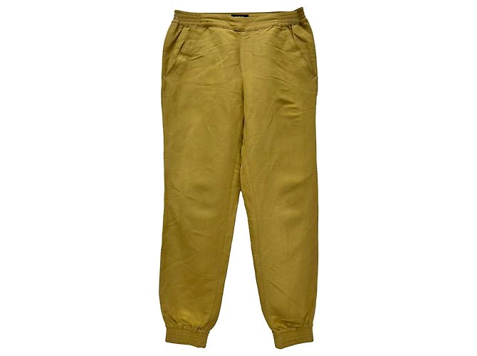 Apc Calça Jogger A.P.C. em viscose marrom Vermelho