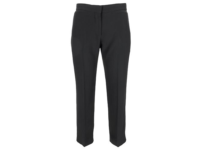 Pantaloni corti Alexander McQueen in viscosa nera
