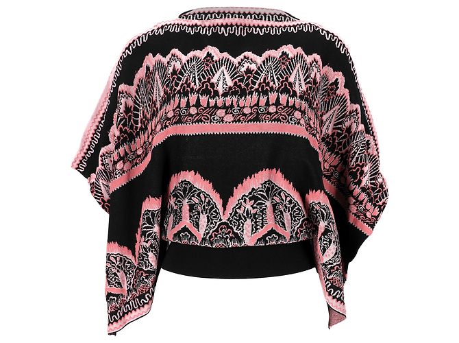 Valentino Garavani Valentino Ponchi Strickoberteil aus mehrfarbiger Viskose Mehrfarben