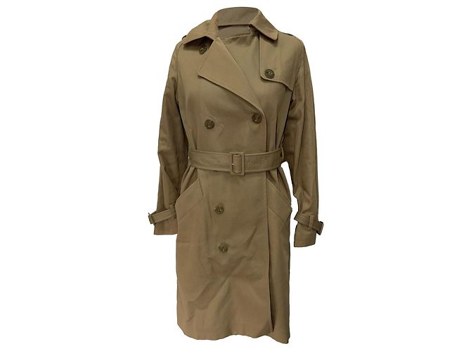 Apc Gabardina Greta de A.P.C. en algodón beige