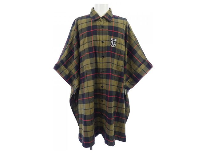 Camicia Burberry Nero Rosso Cachi