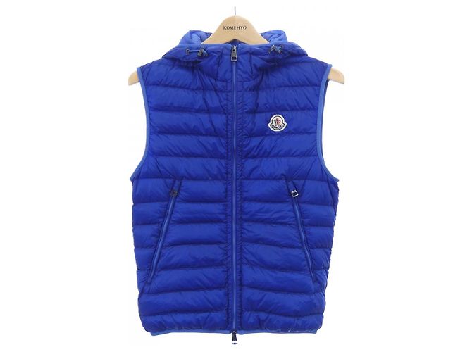 Moncler MORELLET Down Vest Blue