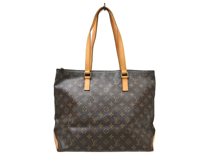 Louis Vuitton Cabas Mezzo Monogram Canvas Brown