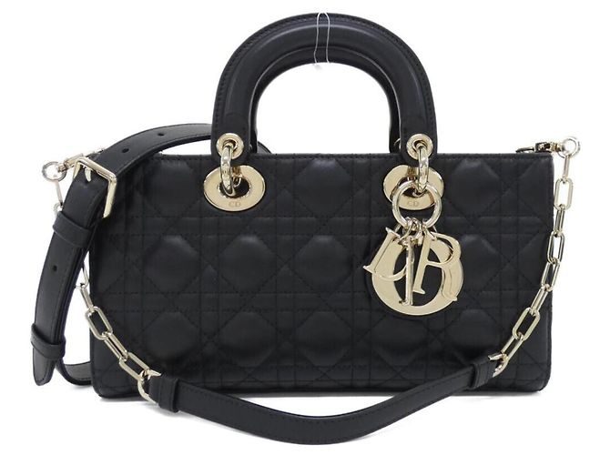 Borsa Christian Dior Lady D-Joy Medium Nero