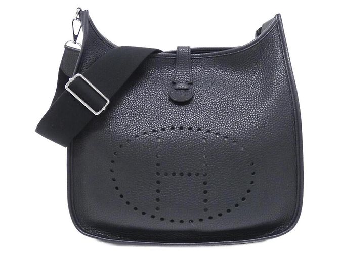 Hermès Borsa a tracolla Hermes Evelyne 3 GM Nero