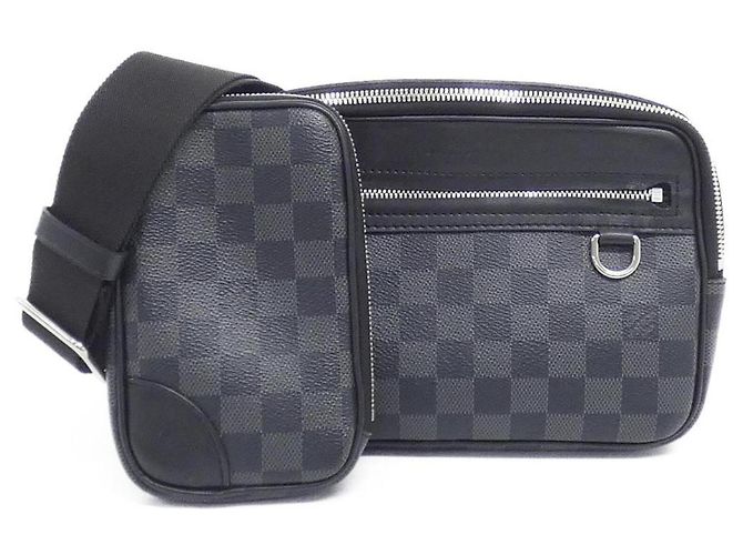 Louis Vuitton Damier Graphite Scott Messenger Shoulder Bag Damier ebene