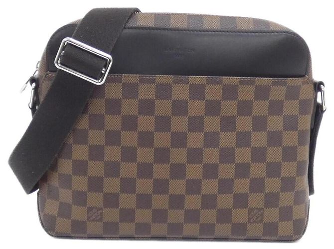 Louis Vuitton Damier Jake Messenger PM Shoulder Bag Damier ebene