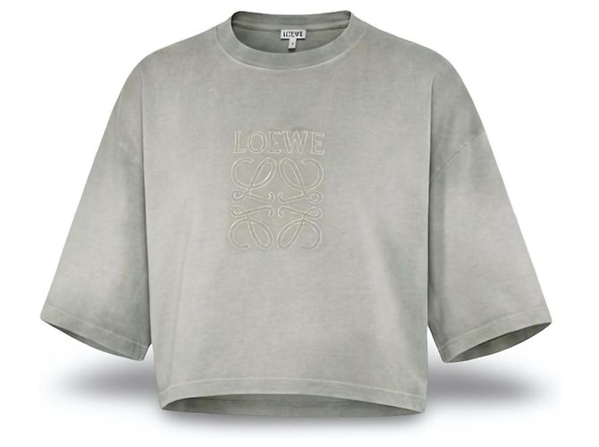 T-shirt Loewe Anagram - Grigio