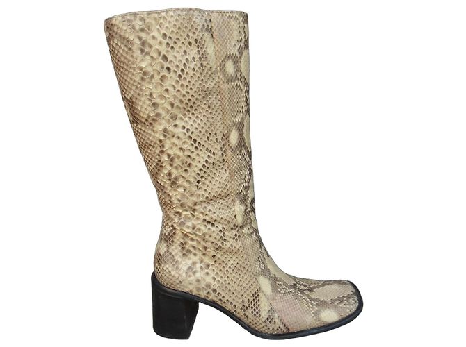 Botas altas Free Lance Fantom 7 Mid Castaño