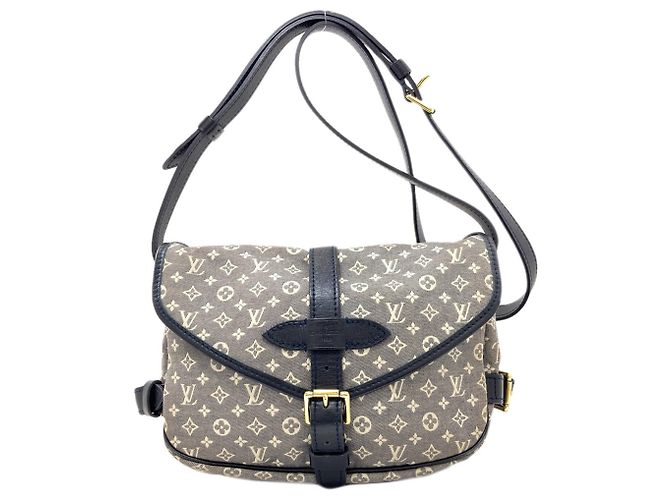 Louis Vuitton Saumur PM Shoulder Bag Black