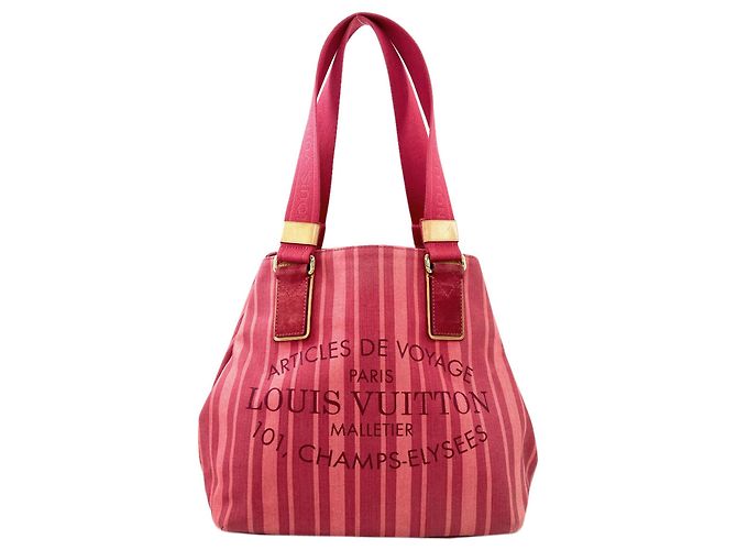 Borsa Tote Louis Vuitton Plan Soleil PM Rosso