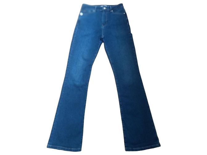 Tommy Hilfiger Schlaghose dunkelblau