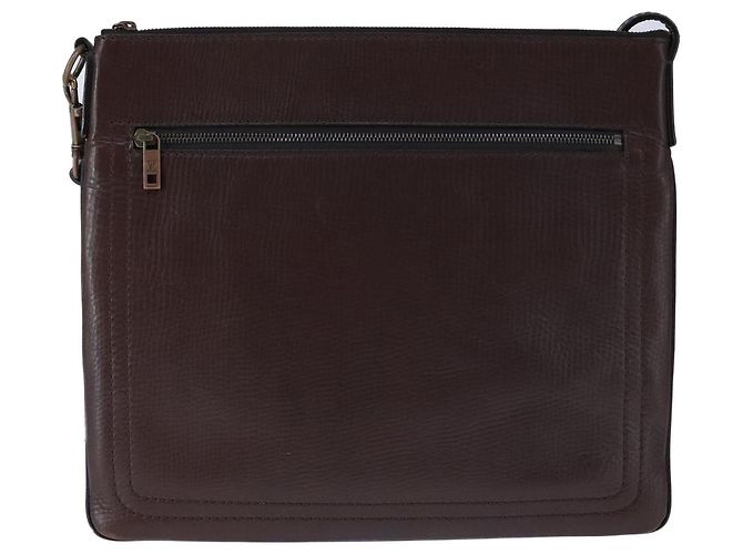 Louis Vuitton Shawnee Messenger Utah Leather MM Marrone