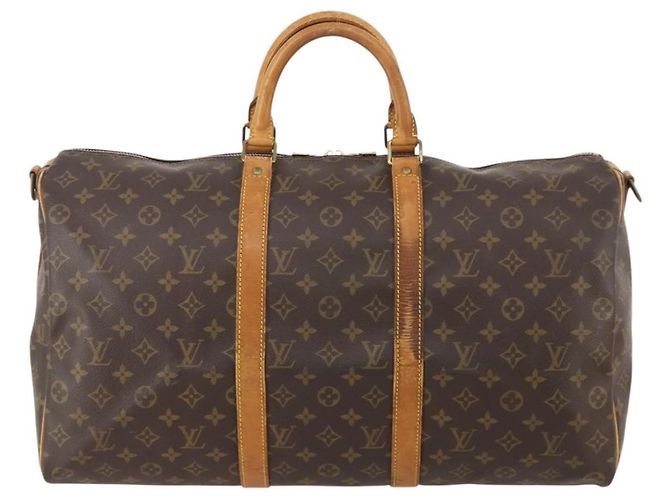 Louis Vuitton Keepall Bandouliere Monogram Canvas 50 Multicor