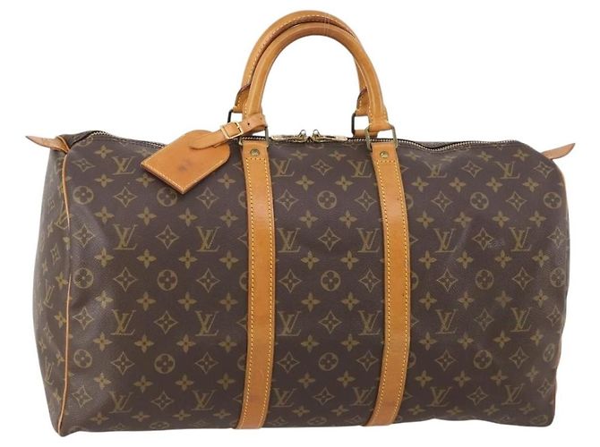 Louis Vuitton Keepall Monogram Canvas 50 Marrom