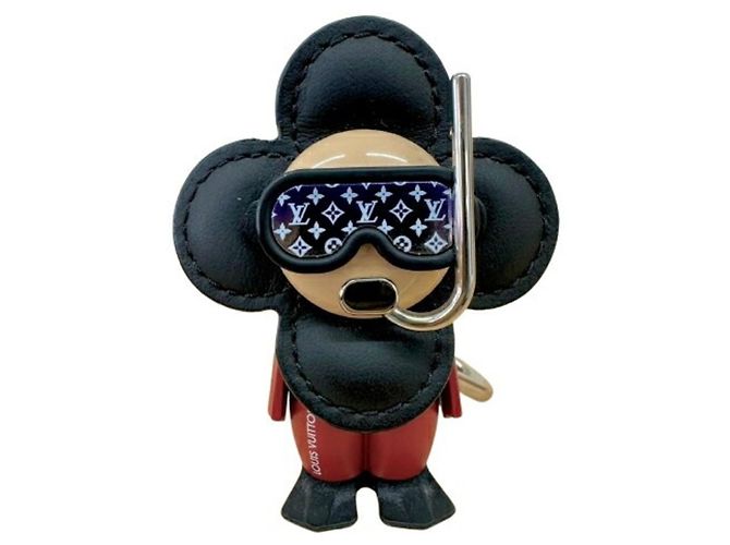 Charm per Borsa Vivienne Diver di Louis Vuitton Nero Rosso