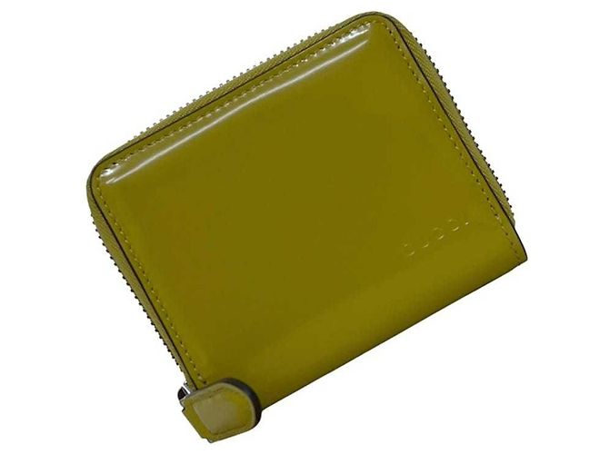 Monedero Gucci en verde y caqui