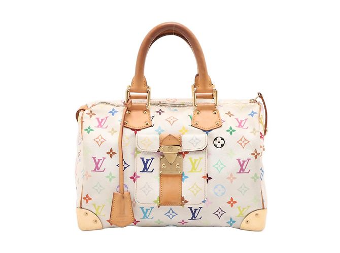 Louis Vuitton Bowling Multicolor Blanc