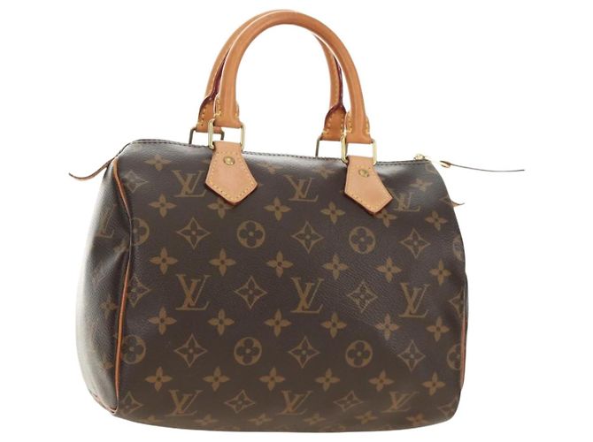 LOUIS VUITTON Monogram Speedy 25 Handtasche M41528 LV Auth 185348SAM Monogramm