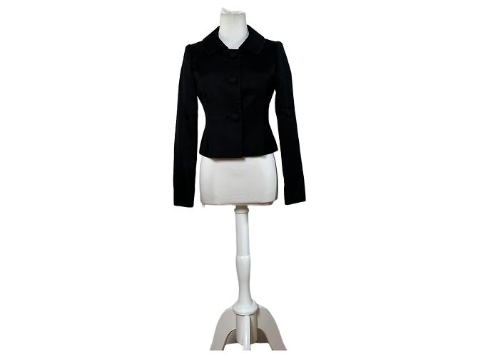 Chloé Giacca testurizzata vintage Chloe nera S Nero