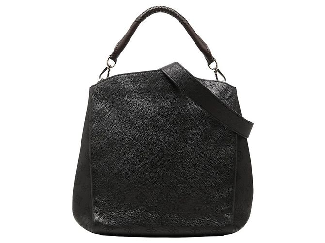 Bolso Louis Vuitton Monogram Mahina Babylon PM Negro