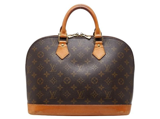 Bolsa Louis Vuitton Monogram Alma PM Marrom