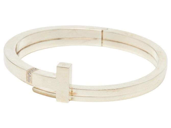 Tiffany T Pulseira Bracelete Tiffany & Co. T Square Wrap