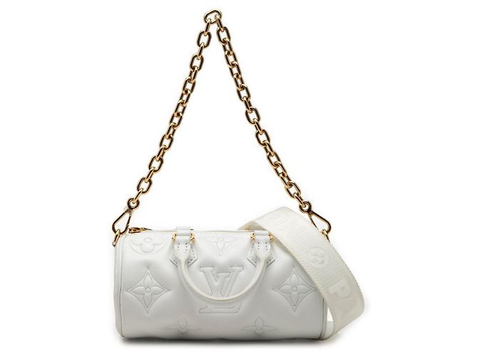 Bolso Louis Vuitton Bubblegram Papillon BB Blanco