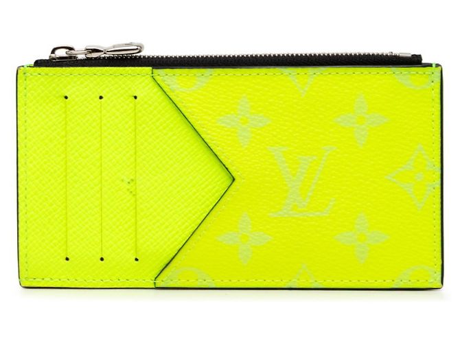 Monedero Monogram Fragment Louis Vuitton Amarillo