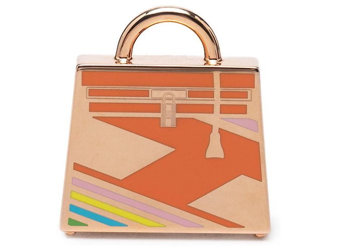 Hermès Hermes Kelly Curiosité Pendant Top Charm D'oro