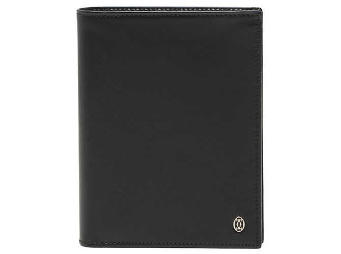 Cartier Pasha Black Leather Bi-fold Wallet