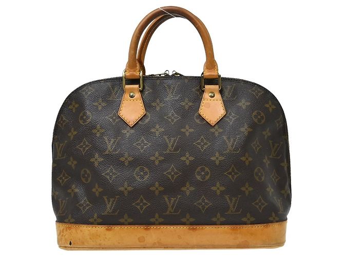 Louis Vuitton Alma Monogram Canvas PM Marrom