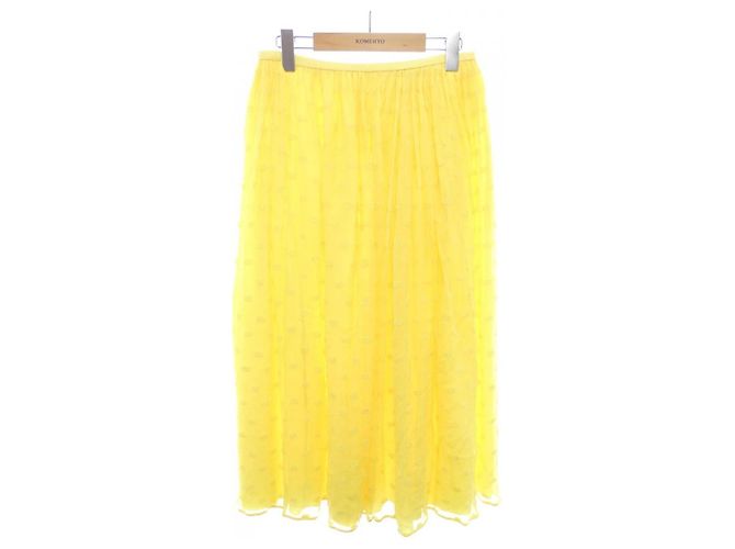 Autre Marque Falda cajón Amarillo
